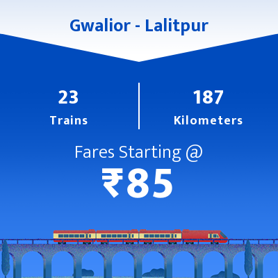 Gwalior To Lalitpur Trains